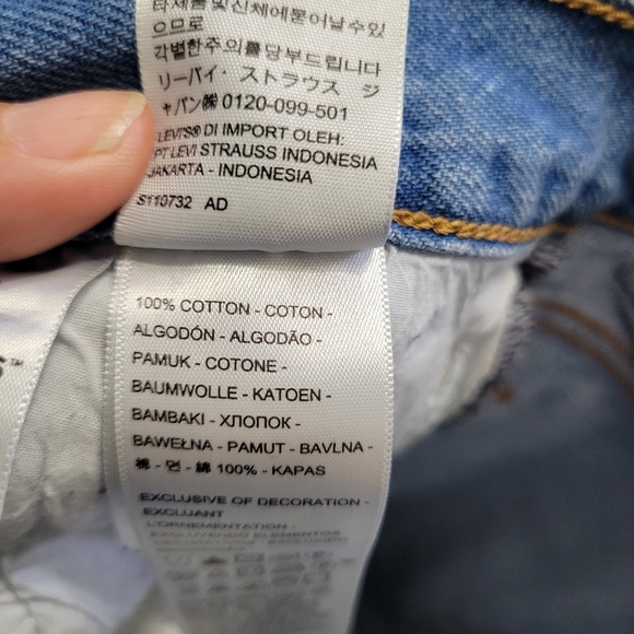 Levi's Wedgie Straight Jeans 32 - Picture 9 of 10